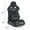 Black + Iron + PVC, variant on Universal PVC Bucket Style Reclinable Sport PU Leather Simulator Racing Seat with Adjustable Lock Slide for Home Gaming Setup, Red+Black