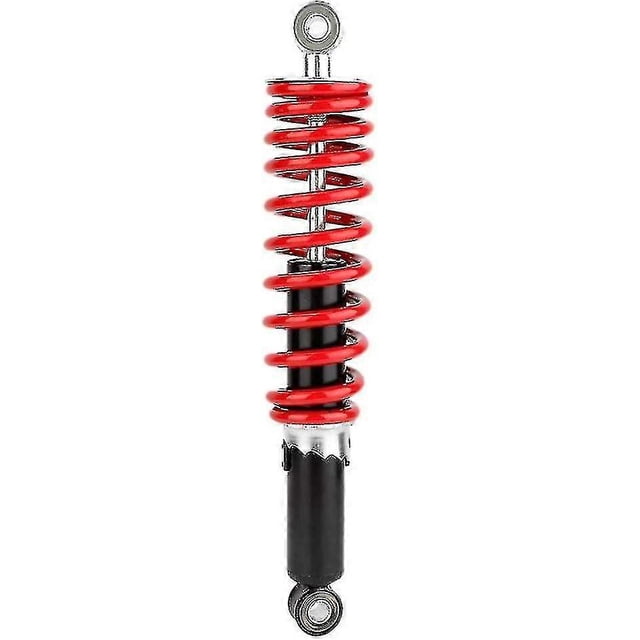 Shocks Struts Damper, 305mm Front Shocks Struts Suspension Fit For 110cc 150cc 200cc 250c Atv Quad Bike(red&black1pcs)