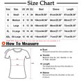 thumbnail image 3 of ATOYSOY Women's Loose Basic Tops Trendy Round Neck Shirts Fall Workout Comfy Casual Patchwork Solid Color Pleated Blouses Long Sleeve Pullovers Relaxed White L, 3 of 5