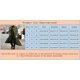 thumbnail image 2 of Men's Long Double Breasted Lapel Winter Coat Wind Jacket Khaki XL, 2 of 5