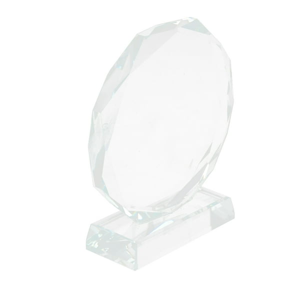 Blank Crystal Trophy Tableop Transparent Award Decorative Memorial Gifts The Decorate Tabletop Glass Child