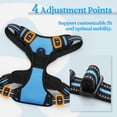 thumbnail image 4 of Arnés para perros Rabbitgoo, sin tirones, ajustable, azul, para perros grandes, 4 of 7