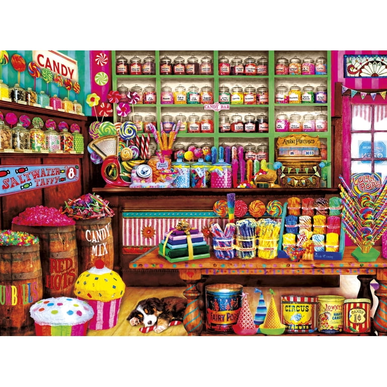 Buffalo Games Aimee Stewart Sweet Shop 1000 Piece Jigsaw Puzzle
