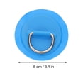 thumbnail image 2 of 3Pcs Surfboard Cord Rings Boat Ring Fittings Kayak Back Buckle Kayak Cords Fixing Buckle, 2 of 9