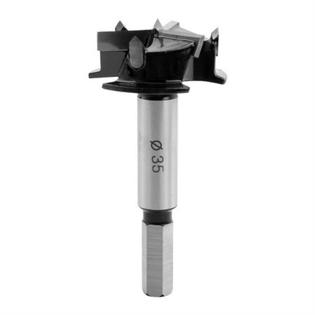 

35mm Woodworking Alloy Drill Bit Wood Board Desktop Punching Plastic Hinge Hinge Hole Opener