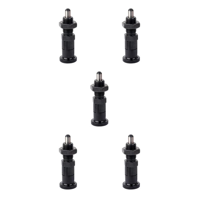 Decodeary Acier Inoxydable Durable Bouton d'Indexation Piston Pin PXYKN10 5Set de Verrouillage
