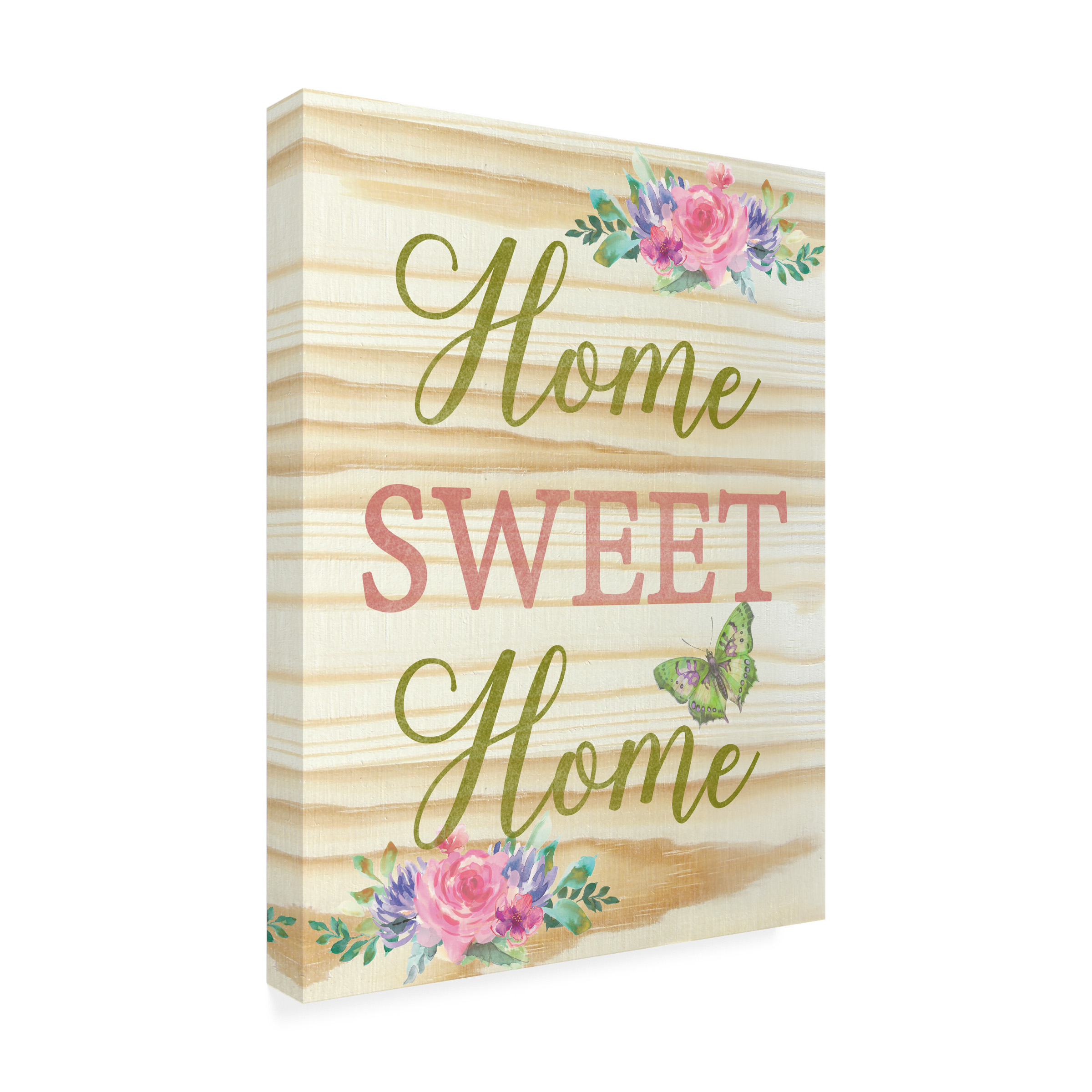 Jean Plout 'Welcome Home 4' Outdoor Canvas 47x35