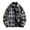 Black, variant on Saving Mens Flannel Shirt Jacket Fleece Plaid Shacket Retro Lapel Long Sleeve Shirts Button Down Buffalo Checkered Jackets Winter Warm Coat with Pocket Clearance,Black,XXXL
