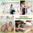 thumbnail image 4 of HuiJuMei 10pcs Potty Training Stickers Chart, Cartoon Dinosaur Theme Toilet Training Reward Chart Potty Reward Chart for Toilet Success, 4 of 7