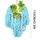 thumbnail image 3 of LADIGASU Flores Colgantes Moda Hogar Violeta Colgante de Pared Violeta Flor Artificial Decoración Simulación Colgante de Pared Guirnalda de Flores Orquídea de Seda Falsa Ofertas Del Día Ramo de Flore, 3 of 3