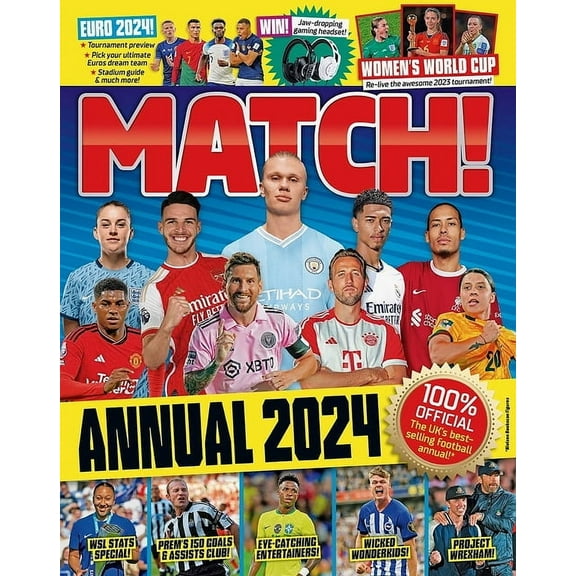 Match Annual 2024 : The number one soccer annual for fans everywhere! (Hardcover)