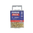 thumbnail image 3 of Forgefix Wood Screws, Slotted, Csk, Brass, 3 of 4