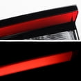 thumbnail image 7 of AKKON - Fits 2015-2022 Dodge Charger LED Tube DRL Running Chrome Red Clear Tail Light Brake Lamp Outer Driver Left Side, 7 of 7