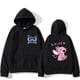 thumbnail image 3 of Sudadera con capucha de dibujos animados de Disney Stitch para mujer, ropa de calle de Manga, Harajuku, Anime, divertido, invierno, años 90, 3 of 5