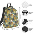 thumbnail image 3 of Naloa Hawaiian Style Print Lightweight DayBackpack Suitable for school, work, shopping, travel, etc., 3 of 5