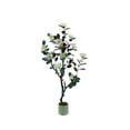 thumbnail image 4 of Faux Tree,Artificial Magnolia Tree,Artificial Tree In Planter Pot,Artificial Indoor Tree,Tall Artificial Plants Indoor,Artificial Plants For Home Decor,Artificial Tree Indoor For Home Decor Indoor, 4 of 8