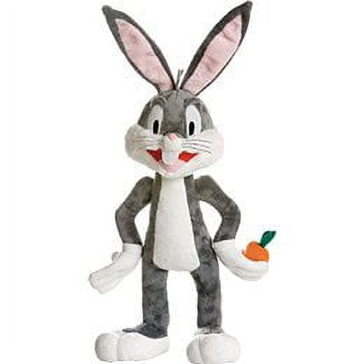 Looney Tunes Bugs Bunny Posable Ears Plush Doll Toy, 16"