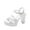 G-White, variant on Kcodviy Women's Casual Shoes Breathable Sandals Women Rubber Thick-Soled Outdoor Leisure Sandals Women Dressy Summer Flat Tan Sandals for Women Womens Leather Sandals Women's Slide Sandals