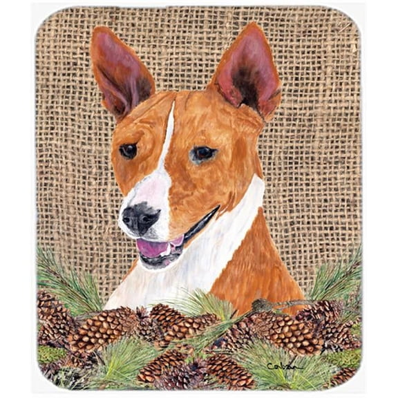 Basenji Mouse Pad, Hot Pad Or Trivet