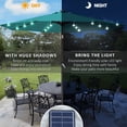 thumbnail image 4 of ABCCANOPY 9FT Outdoor Patio Solar Umbrella with 32LED Lights Turquoise, 4 of 5