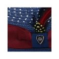 thumbnail image 4 of Richman Brothers  Polybraid Fedora Hat with Grossgrain Ribbon and Feather, 4 of 5