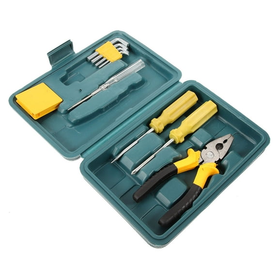 Raindrops 11Pcs Metal Screwdriver Handyman Basic Tool Kit for Car