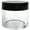 Black, variant on Beauticom 3 Pieces 30G/30ML(1 Oz) Round Clear Plastic Container Jars with Flat Top Lid - 3 Jars