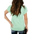 thumbnail image 2 of Summer Kids Casual Short Sleeved T-Shirt Simple Style Girls Children Tops, 2 of 2
