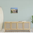 thumbnail image 2 of Stupell Industries Relaxing Waterfront Boardwalk Beach Chairs Summer Scene Painting Gallery Wrapped Canvas Print Wall Art, Design by Tom Mielko, 2 of 7