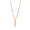 rose gold, variant on Arabic Ayatul Kursi Necklace Chain Necklace Stainless Steel Pendant Necklace Gift for Men and Women