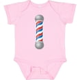 thumbnail image 3 of Inktastic Barber Barberpole Boys or Girls Baby Bodysuit, 3 of 5