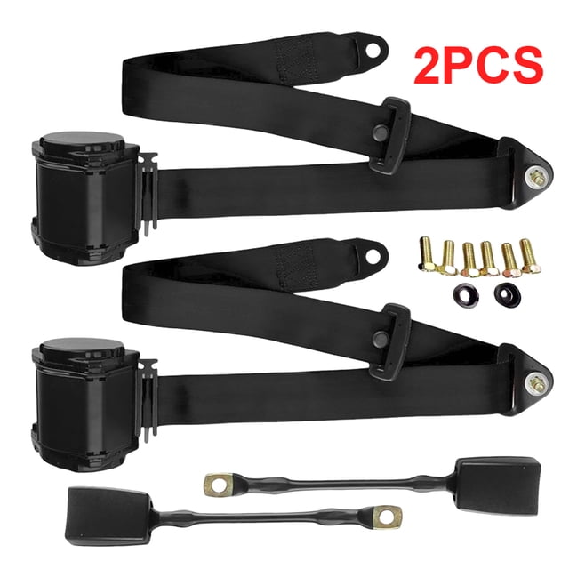 Seguridad Telescópico Automático 2 Piezas Reutilizable Tres Puntos