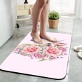 thumbnail image 2 of 1pc Unicorn with Floral Crown Bathroom Rug Bathroom Decor and Accessories- Durable,Anti Slip,And Quick Drying,Suitable For Indoor/outdoor Use - Perfect For Bathrooms,Bedrooms,Kitchens,Terraces, 2 of 9