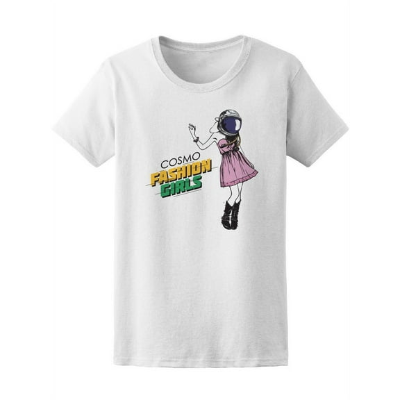 Cosmo Fashion Astronaut Girl Tee Women's -Image by Shutterstock