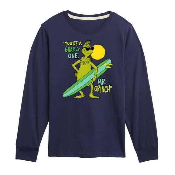 The Grinch - You're A Gnarly One Mr - Toddler & Youth Long Sleeve Graphic T-Shirt