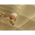 thumbnail image 4 of Ambesonne Beach Quilted Bedspread Set 3 Pcs, Sand with Sea Shells, Queen Size, Sand Brown Coral, 4 of 5