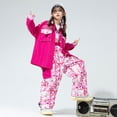 thumbnail image 3 of Ropa de moda de hip hop para niños, traje de calle frito de hip hop para niños, ropa de actuación de pasarela para niños, ropa de baile de jazz con dopamina para niñas, 3 of 5
