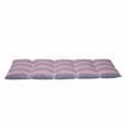 thumbnail image 2 of Fish Floor Pillow Lounger Cover, Nautical Theme Design Illustration of Fish on White Background Art Print, Nap Mat Printed Fabric Case for 5 Pillows, 88" x 27", Red and Navy Blue, by Ambesonne, 2 of 5
