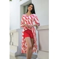thumbnail image 4 of Blusa estampada André Badi multicolor Mediana cuello V corte bajo busto, 4 of 5