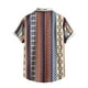 thumbnail image 2 of Camisas Hombre Camisas de un solo pecho de primavera y verano para hombre, camisa informal de manga corta con solapa para playa y vacaciones al libre (Red, M), 2 of 7