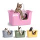 thumbnail image 1 of Arenero Para Gato Caja De Arena Mediano Con Pala Esquimal Pets Color Rosa, 1 of 6