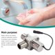 thumbnail image 4 of Válvula De Agua Eléctrica, Válvula Solenoide De Agua Eléctrica DC 6V Ajuste Preciso Fácil De Instalar Para Interruptores De Artículos Sanitarios Para Control Automático, 4 of 7
