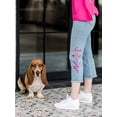 thumbnail image 3 of The Pioneer Woman, Pull-On Embroidered Cropped Jean, Womens, 3 of 6