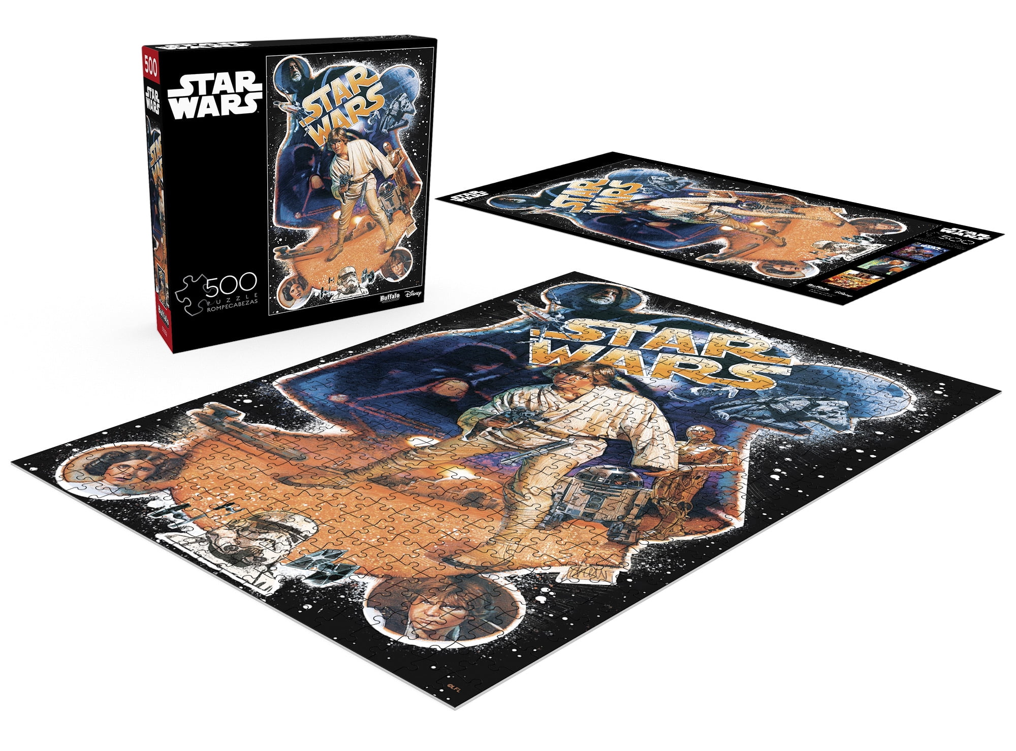 Buffalo Games Star Wars - Skywalkers First Shot 500-Piece Interlocking Jigsaw Puzzle for Adults Ages 14 and Older