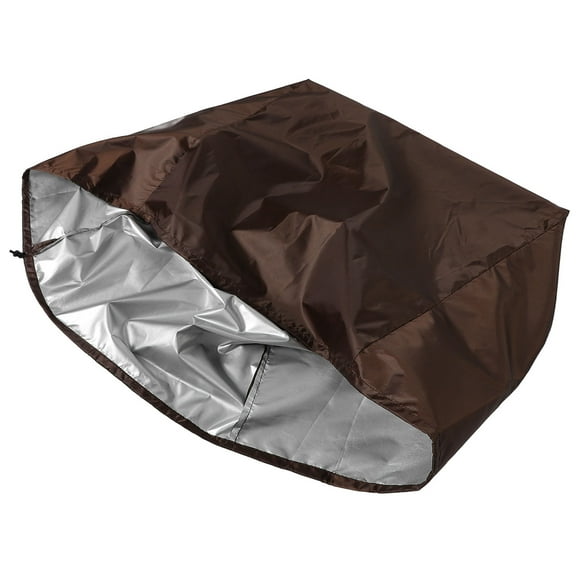 FUTUREORYY Boat Seat Cover Coffee Oxford Cloth 1Pcs 63x24x21in