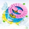 thumbnail image 5 of NOGIS Baby Shower Cap Soft Adjustable Bathing Shampoo Hat with Ear Protection Bath Protection Cap Children Wash Hair Sheet Hats (Blue), 5 of 7