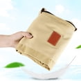 thumbnail image 4 of WeDecorBay Lightweight Canvas Fishing Rod Bag Large Capacity Umbrella Compartment External Pocket Durable Oxford Cloth Fishing Gear Storage Ideal for Outdoor Activities Hiking Camping Beige,Free Size, 4 of 7