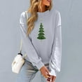 thumbnail image 5 of Womens Casual Christmas Tee Shirts Sweatshirts Trendy Plus Fall Sweaters 2025 Off The Shoulder Sweatshirt Dress Long Sleeve Crop Top Swimsuits, 5 of 6