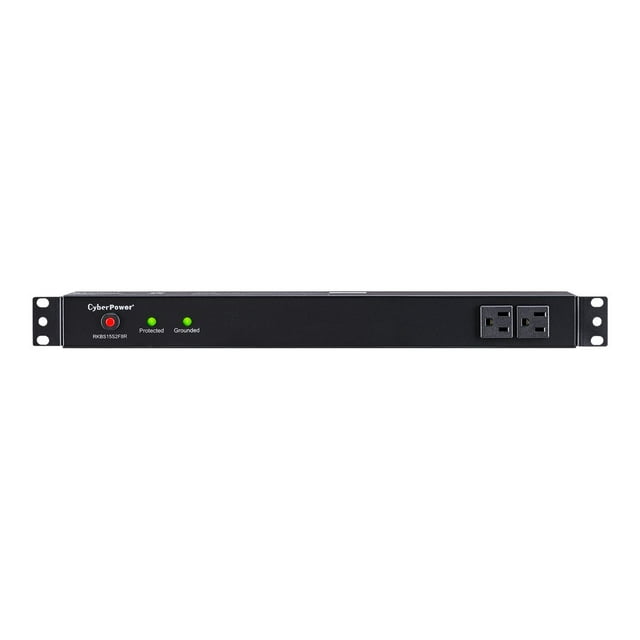 CyberPower Rackbar Surge Protection RKBS15S2F8R - Surge protector (rack-mountable) - AC 120 V - output connectors: 10