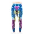 thumbnail image 1 of Leggins Deportivo Fit Pants Co. NIP Unitalla Animal Print Morado, 1 of 3